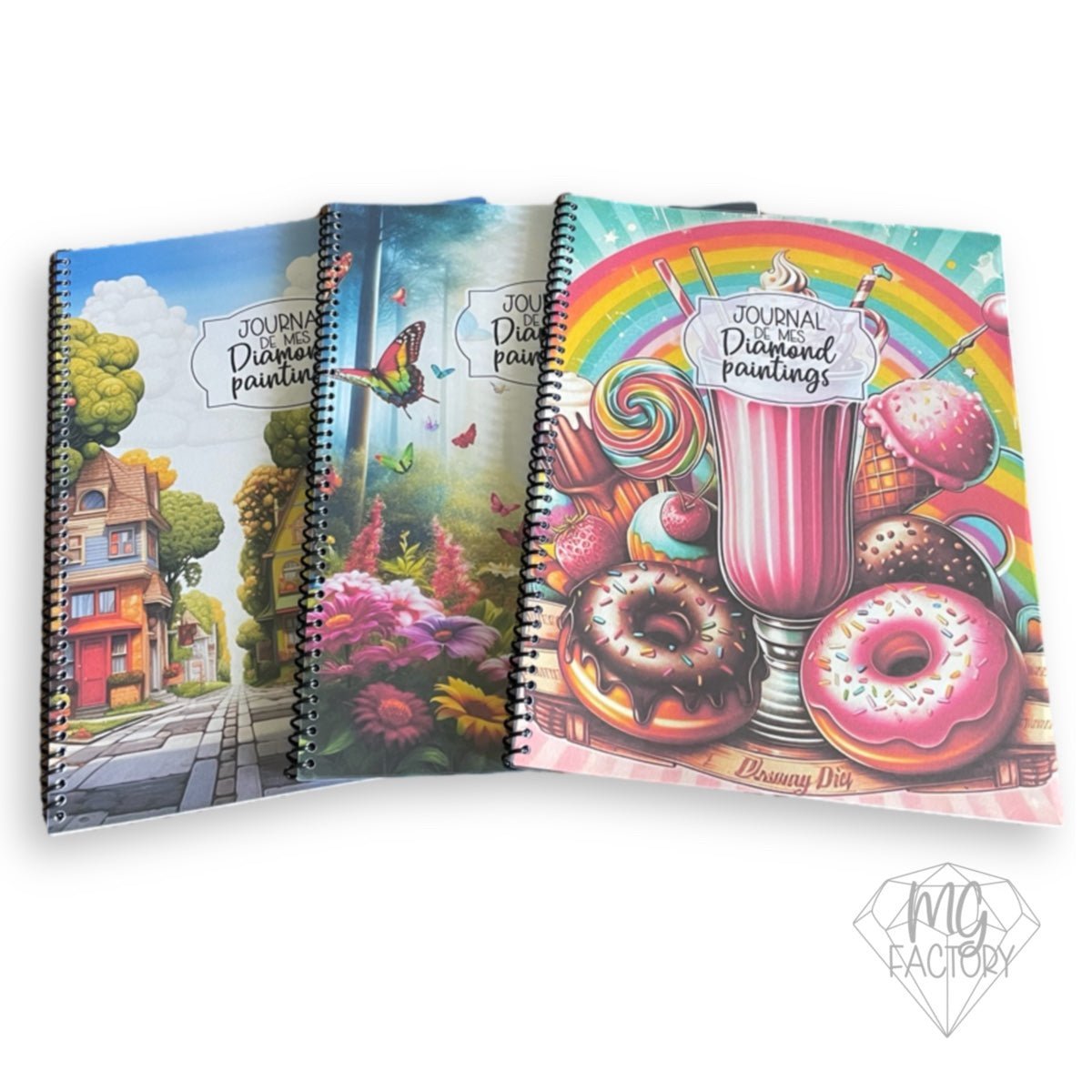 Journal de diamond painting - Champs de lavande - MG Factory