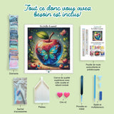 Toile Diamond Painting - Douceur translucide 60x60cm - Créations 57