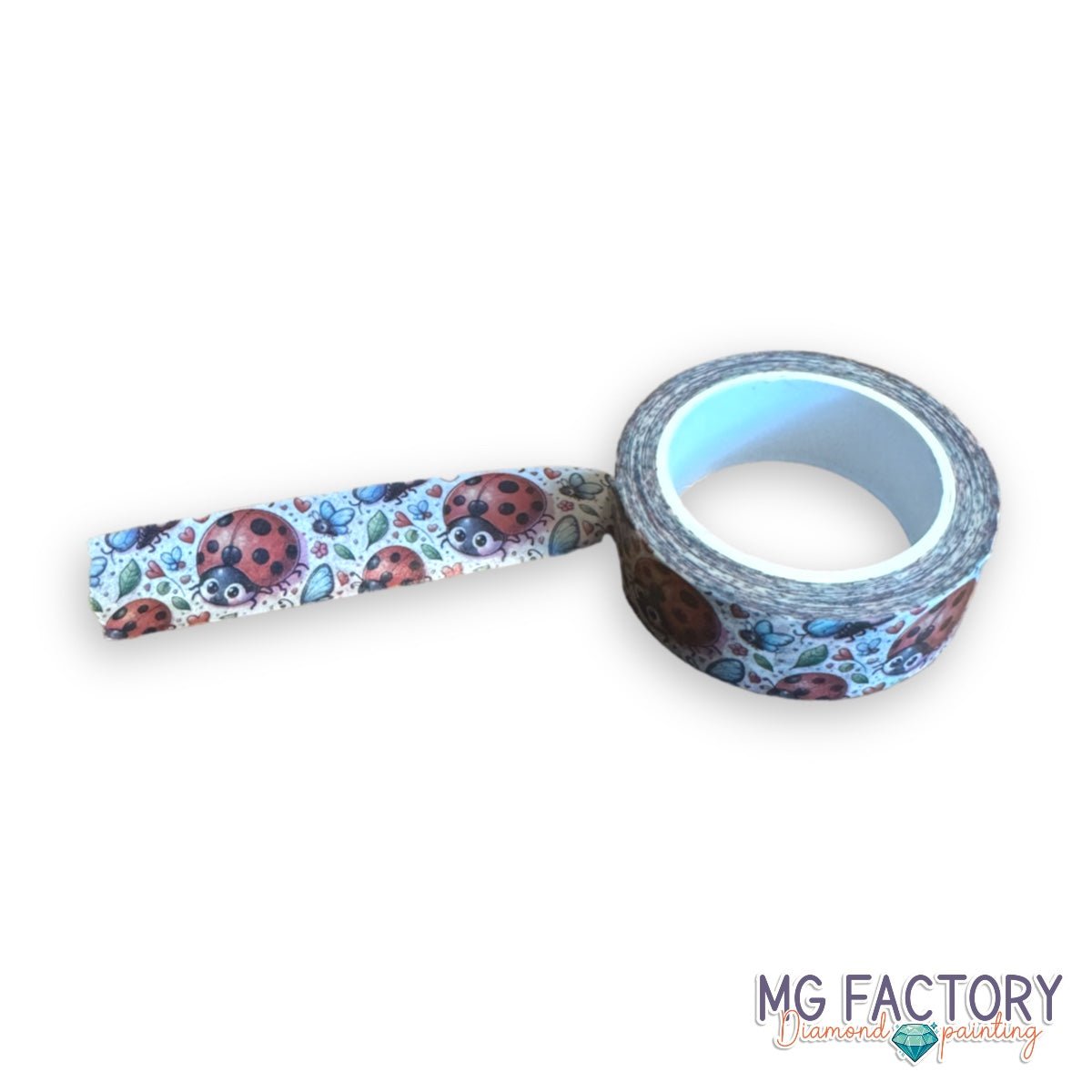 Washi tape pour diamond painting - Les coccinelles - MG Factory