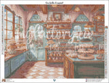 Toile Diamond Painting - Saveurs d'Antan 80x60cm - MG Factory